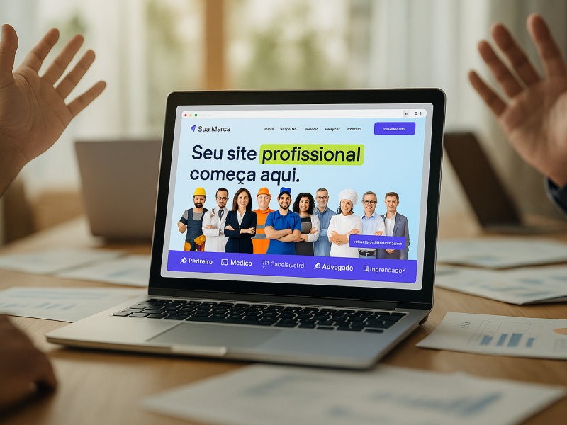 Site para profissional liberal vale a pena?