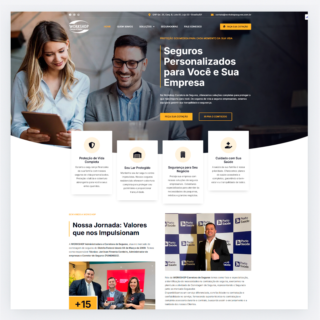 Site profissional por assinatura 7 6