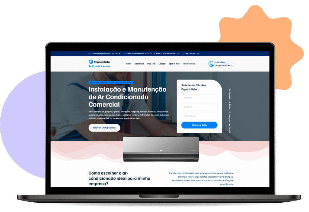 Site profissional por assinatura 34 CTA 2